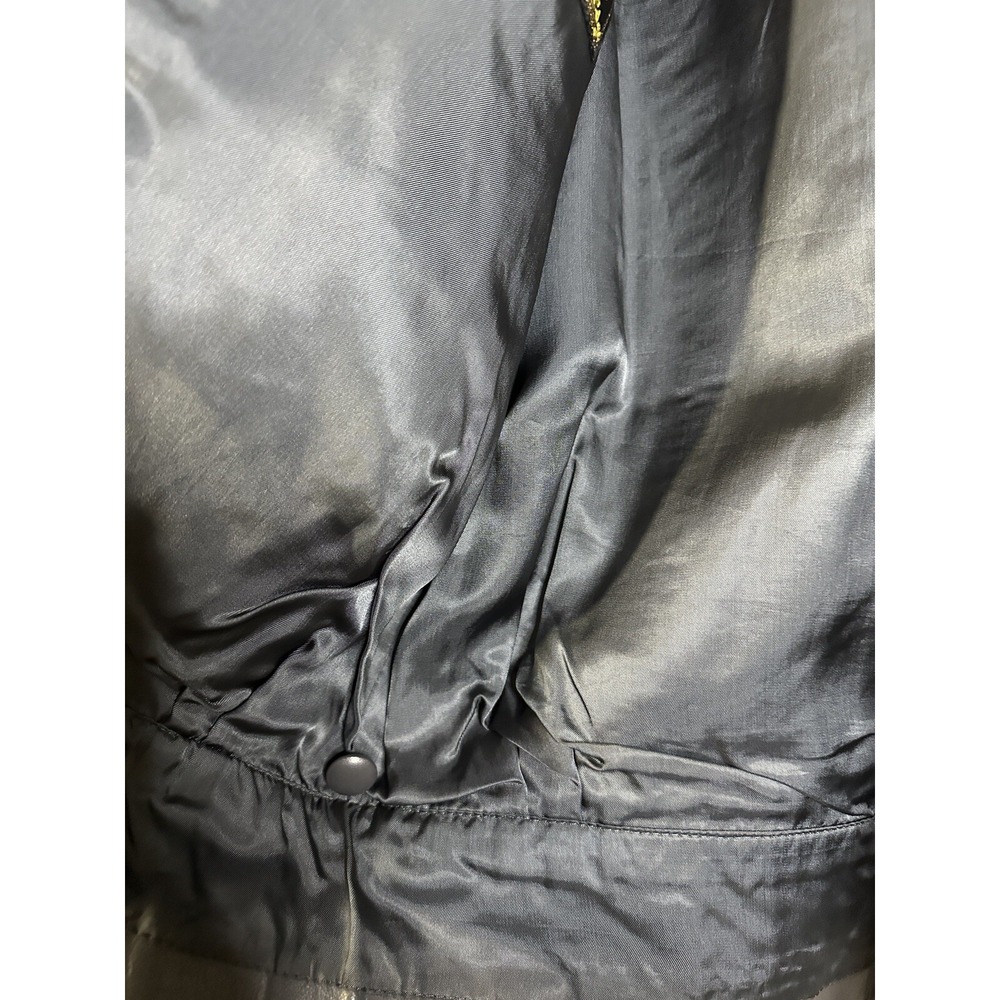Supreme Gray Leather Womens Bomber Style Jacket/coat Tailor  made in Seoul Korea - Picture 9 of 14